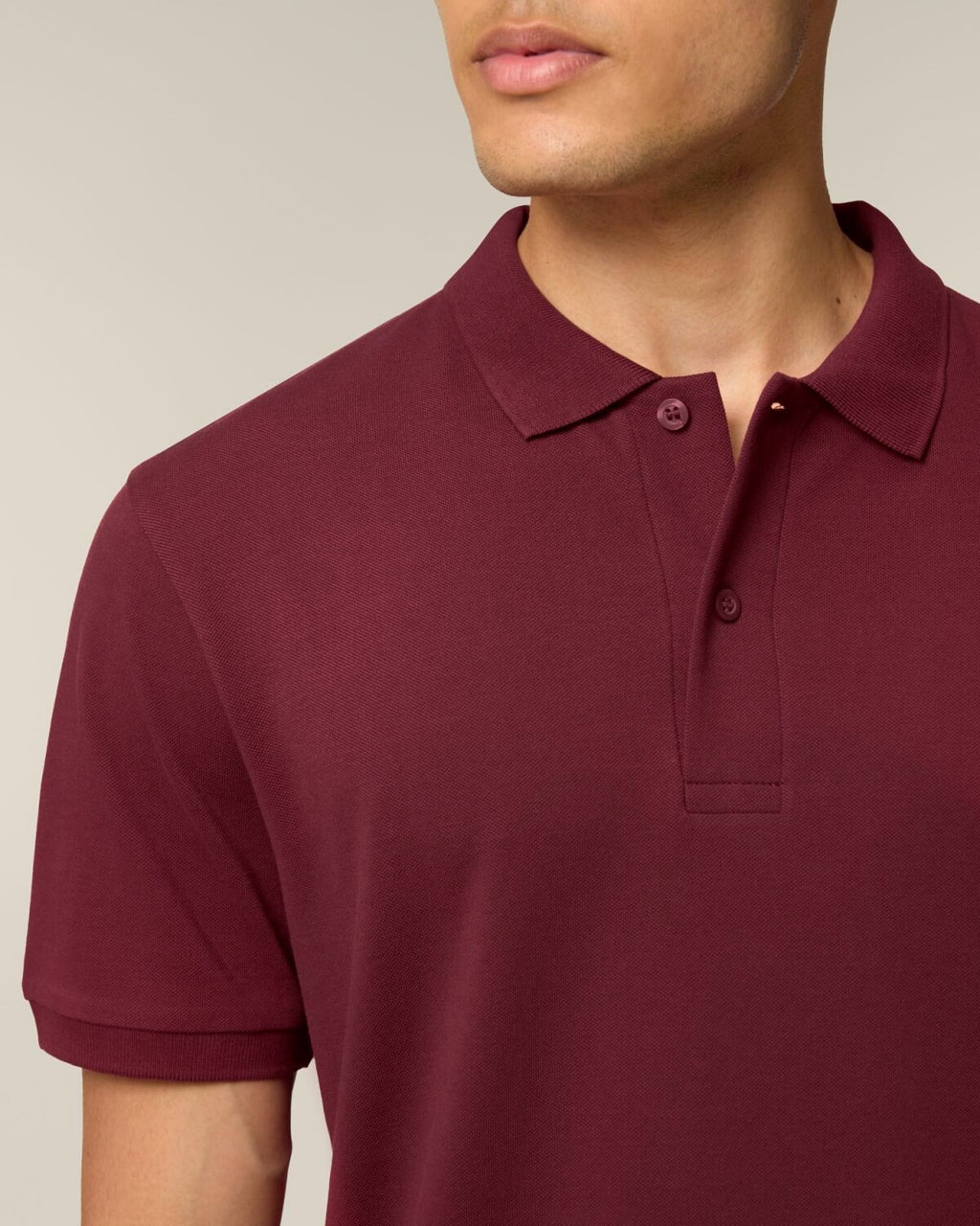 Organic Fitted Poloshirt