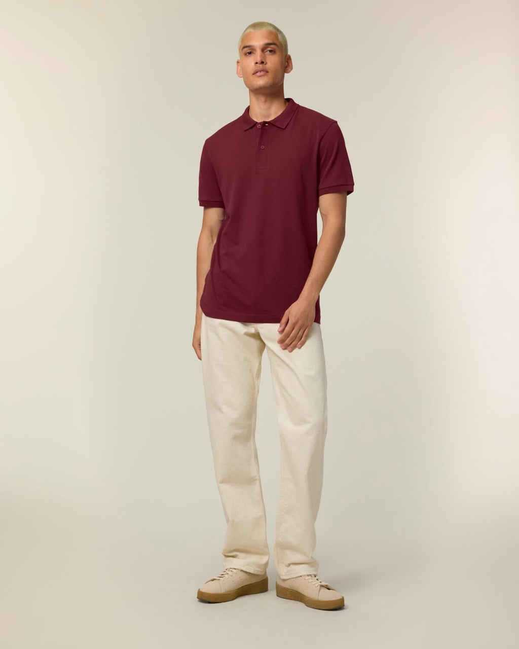 Organic Fitted Poloshirt