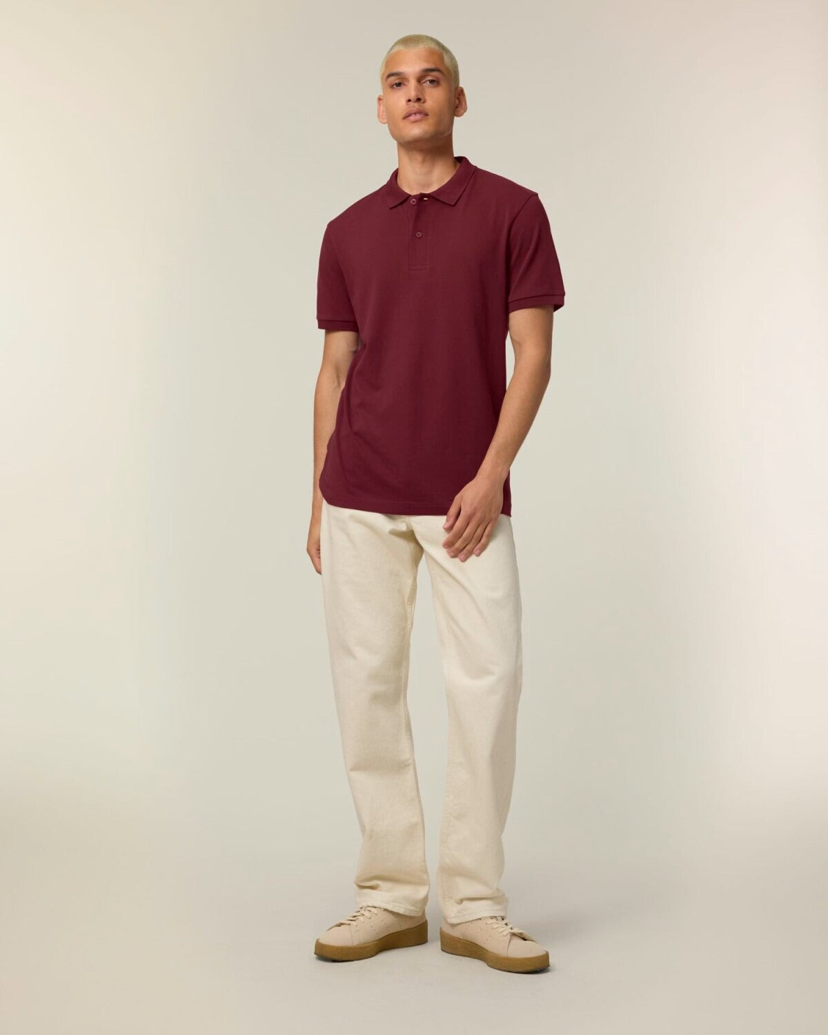 Organic Fitted Poloshirt