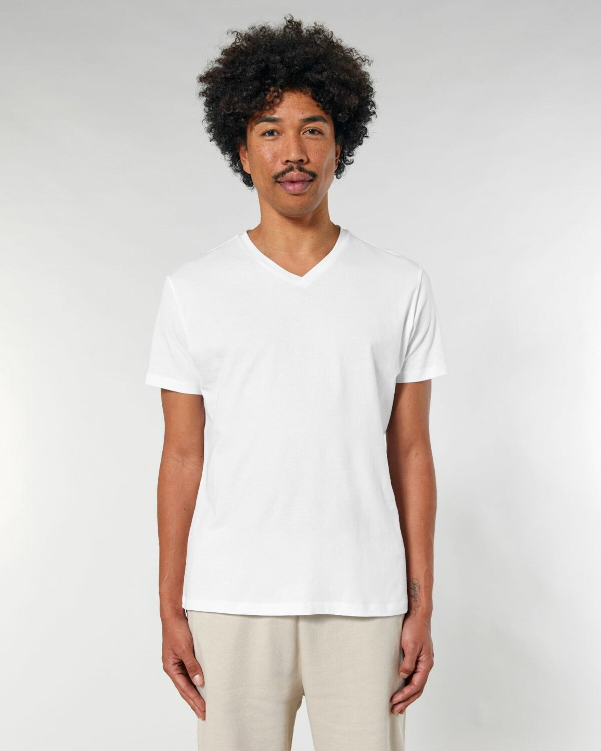 Mens Organic V-Neck Shirt
