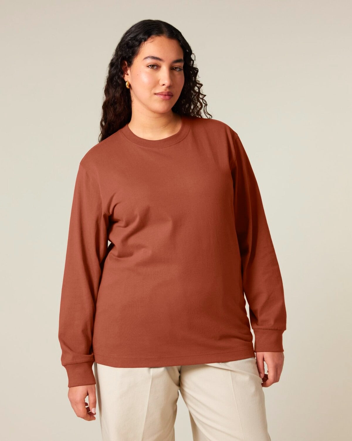 Organic Heavy Oversized Longsleeve T-Shirt